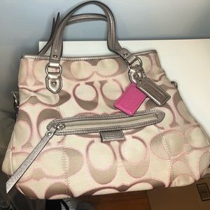 Genuine Coach Signature Tote Bag